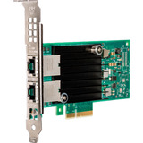 Intel® X550T2 netværkskort Intern Ethernet 10000 Mbit/s Intern, Ledningsført, PCI Express, Ethernet, 10000 Mbit/s, Grøn, Sølv, Detail