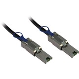Inter-Tech 2m 2xSFF 8088 Sort, Kabel Sort, 2 m, SFF 8088, SFF 8088, Hanstik/Hanstik, Sort, 210 g