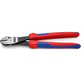 KNIPEX 74 02 250 Diagonale horisontale tænger tang, Skære tang Diagonale horisontale tænger, Krom-vanadium-stål, Plastik, Blå/rød, 25 cm, 437 g