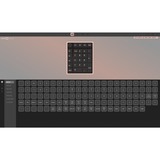 Keychron Q0M-M1, Numerisk tastatur Sort/Hvid