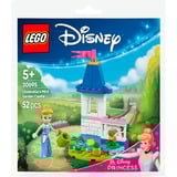LEGO Askepots minislot med have, Bygge legetøj Byggesæt, 5 År, Plast, 52 stk, 51 g