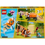 LEGO Creator 3-in-1 Creator 3-i-1 Majestætisk tiger, Bygge legetøj Byggesæt, 9 År, Plast, 755 stk, 865 g