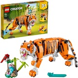 LEGO Creator Majestætisk tiger, Bygge legetøj Byggesæt, 9 År, Plast, 755 stk, 865 g