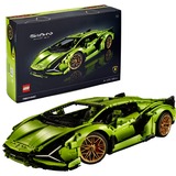 LEGO Technic Lamborghini Sián FKP 37, Bygge legetøj lysegrøn, Byggesæt, 8 År, Plast, 457 stk, 6,12 kg