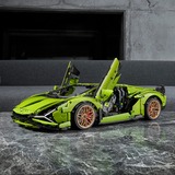 LEGO Technic Lamborghini Sián FKP 37, Bygge legetøj lysegrøn, Byggesæt, 8 År, Plast, 457 stk, 6,12 kg