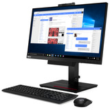 Lenovo THINKCENTRE TIO24 GEN4 11GD renoveret, LED-skærm Sort