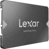Lexar NS100 2.5" 1000 GB Serial ATA III, Solid state-drev grå, 1000 GB, 2.5", 550 MB/s
