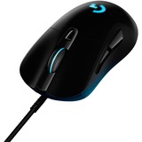Logitech G403 Hero mus Højre hånd USB Type-A Optisk 25600 dpi, Gaming mus Sort, Højre hånd, Optisk, USB Type-A, 25600 dpi, 1 ms, Sort