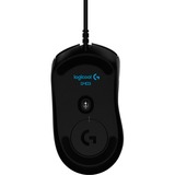 Logitech G403 Hero mus Højre hånd USB Type-A Optisk 25600 dpi, Gaming mus Sort, Højre hånd, Optisk, USB Type-A, 25600 dpi, 1 ms, Sort