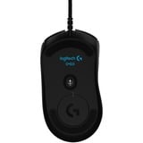 Logitech G403 Hero mus Højre hånd USB Type-A Optisk 25600 dpi, Gaming mus Sort, Højre hånd, Optisk, USB Type-A, 25600 dpi, 1 ms, Sort