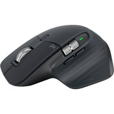 Logitech MX Master 3S mus Højre hånd RF trådløs + Bluetooth Optisk 8000 dpi grafit, Højre hånd, Optisk, RF trådløs + Bluetooth, 8000 dpi, Grafit