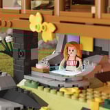 Lumibricks Bjælkehytte, Bygge legetøj 