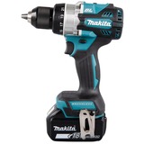 Makita Batteridrevet bore-/skruemaskine DDF486RTJ, 18 volt, Bore-/ skruemaskine Blå/Sort