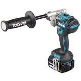 Makita Batteridrevet bore-/skruemaskine DDF486RTJ, 18 volt, Bore-/ skruemaskine Blå/Sort