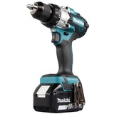 Makita Batteridrevet bore-/skruemaskine DDF486RTJ, 18 volt, Bore-/ skruemaskine Blå/Sort