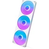 NZXT F360 RGB CORE, Sag fan Hvid