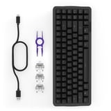 NZXT FUNCTION Elite MiniTKL, Gaming-tastatur Sort, DE-layout, NZXT Swift