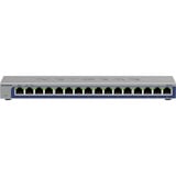 Netgear GS116 Ikke administreret L2 Gigabit Ethernet (10/100/1000) Sort, Switch Ikke administreret, L2, Gigabit Ethernet (10/100/1000)