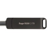 Patriot PE512GR550DSAD, USB-stik Sort