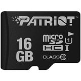 Patriot PSF16GMDC10 hukommelseskort 16 GB MicroSDHC UHS-I Klasse 10 Sort, 16 GB, MicroSDHC, Klasse 10, UHS-I, 80 MB/s, Class 1 (U1)