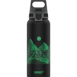 SIGG WMB ONE Pathfinder Black 1,0L, Drikkedunk Sort
