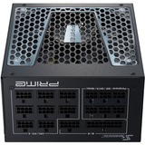 Seasonic Prime GX-1000 enhed til strømforsyning 1000 W 20+4 pin ATX ATX Sort, PC strømforsyning Sort, 1000 W, 100 - 240 V, 50/60 Hz, 13 - 6.5 A, 125 W, 996 W