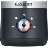 Severin SM 3588, Mælkeskummer rustfrit stål/Sort
