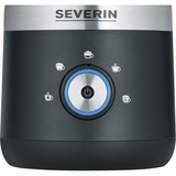 Severin SM 3588, Mælkeskummer rustfrit stål/Sort