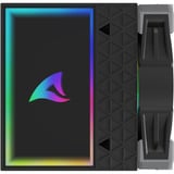 Sharkoon A60 RGB, CPU køler Sort