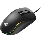 Sharkoon Gaming mus Sort