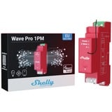 Shelly Qubino Pro 1PM Z-WAVE, Stafetter Rød
