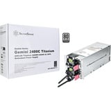 SilverStone Gemini 2400C Titanium, PC strømforsyning 