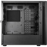 SilverStone SETA Q1 Midi Tower Blå, Towerkabinet Sort, Midi Tower, PC, Blå, EEB, ATX, EATX, micro ATX, Mini-ITX, SSI CEB, Plast, Stål, 18,2 cm