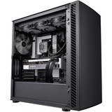 SilverStone SETA Q1 Midi Tower Blå, Towerkabinet Sort, Midi Tower, PC, Blå, EEB, ATX, EATX, micro ATX, Mini-ITX, SSI CEB, Plast, Stål, 18,2 cm