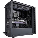 SilverStone SETA Q1 Midi Tower Blå, Towerkabinet Sort, Midi Tower, PC, Blå, EEB, ATX, EATX, micro ATX, Mini-ITX, SSI CEB, Plast, Stål, 18,2 cm