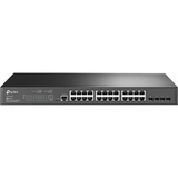 TP-Link Omada SG3428 netværksswitch Administreret L2/L3 Gigabit Ethernet (10/100/1000) 1U Sort Administreret, L2/L3, Gigabit Ethernet (10/100/1000), Stativ-montering, 1U