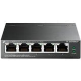 TP-Link TL-SG1005LP netværksswitch Ikke administreret Gigabit Ethernet (10/100/1000) Strøm over Ethernet (PoE) Sort Sort, Ikke administreret, Gigabit Ethernet (10/100/1000), Strøm over Ethernet (PoE), Kan monteres på væggen