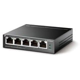 TP-Link TL-SG1005LP netværksswitch Ikke administreret Gigabit Ethernet (10/100/1000) Strøm over Ethernet (PoE) Sort Sort, Ikke administreret, Gigabit Ethernet (10/100/1000), Strøm over Ethernet (PoE), Kan monteres på væggen