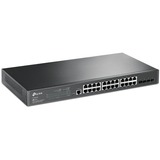 TP-Link TL-SG3428 netværksswitch Administreret L2/L3 Gigabit Ethernet (10/100/1000) 1U Sort Administreret, L2/L3, Gigabit Ethernet (10/100/1000), Stativ-montering, 1U