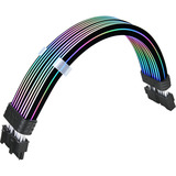 Thermaltake Mod ARGB Black Cable 8Pin, Kabelstyring Sort