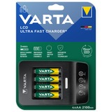 Varta 57685 101 441 batterioplader Vekselstrøm AA, AAA, 4 stk, Batterier inkluderet