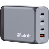 Verbatim GNC-240 Universel Sort, Grå Vekselstrøm Hurtig opladning Indendørs, Oplader grå, Indendørs, Vekselstrøm, 28 V, Sort, Grå
