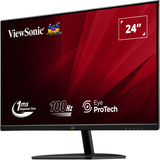 ViewSonic VA2432-MHD-3, LED-skærm Sort (mat)