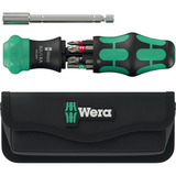 Wera 05051520001, Bit sæt Sort/Grøn