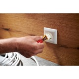 Wiha Spændingstester Volt Detector, enpolet 12-1.000 V AC, Trackings-apperat Rød/Gul