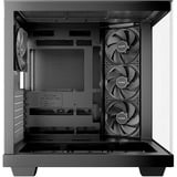 be quiet! Light Base 500 Midi Tower Sort, Towerkabinet Sort, Midi Tower, PC, Sort, ATX, micro ATX, Mini-ITX, Acrylonitrilbutadienstyren, Glas, Stål, Spil