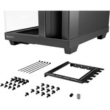 be quiet! Light Base 500 Midi Tower Sort, Towerkabinet Sort, Midi Tower, PC, Sort, ATX, micro ATX, Mini-ITX, Acrylonitrilbutadienstyren, Glas, Stål, Spil