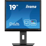 iiyama B1980S-B1, LED-skærm Sort (mat)