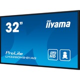 iiyama LH3260HS-B1AG, Offentlig visning Sort