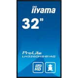 iiyama LH3260HS-B1AG, Offentlig visning Sort